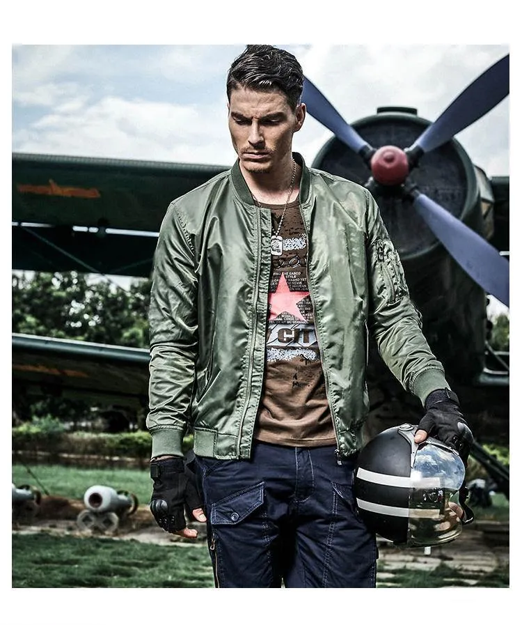 Jacke Herren Plus Size 6XL Militärische taktische Jacke Masculino Pilot Bomber Jacket
