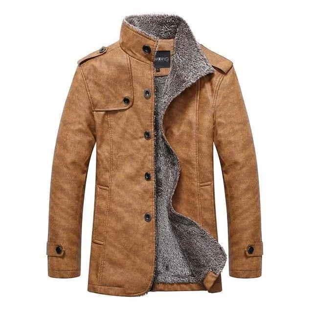 Samt Herren Langarm Jacken 3XL Grau Khaki Fashion Business Casual Herren Mäntel Schlank Elegant