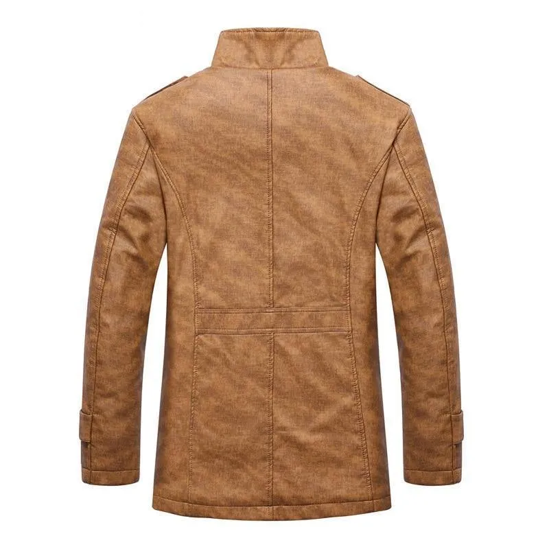 Samt Herren Langarm Jacken 3XL Grau Khaki Fashion Business Casual Herren Mäntel Schlank Elegant