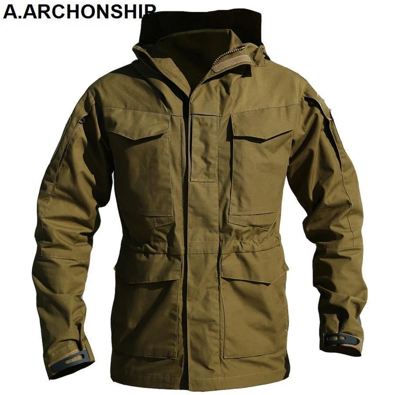 Army Clothes Windbreaker Military Feldjacken Herren Winter / Herbst Wasserdichter Flugpilot