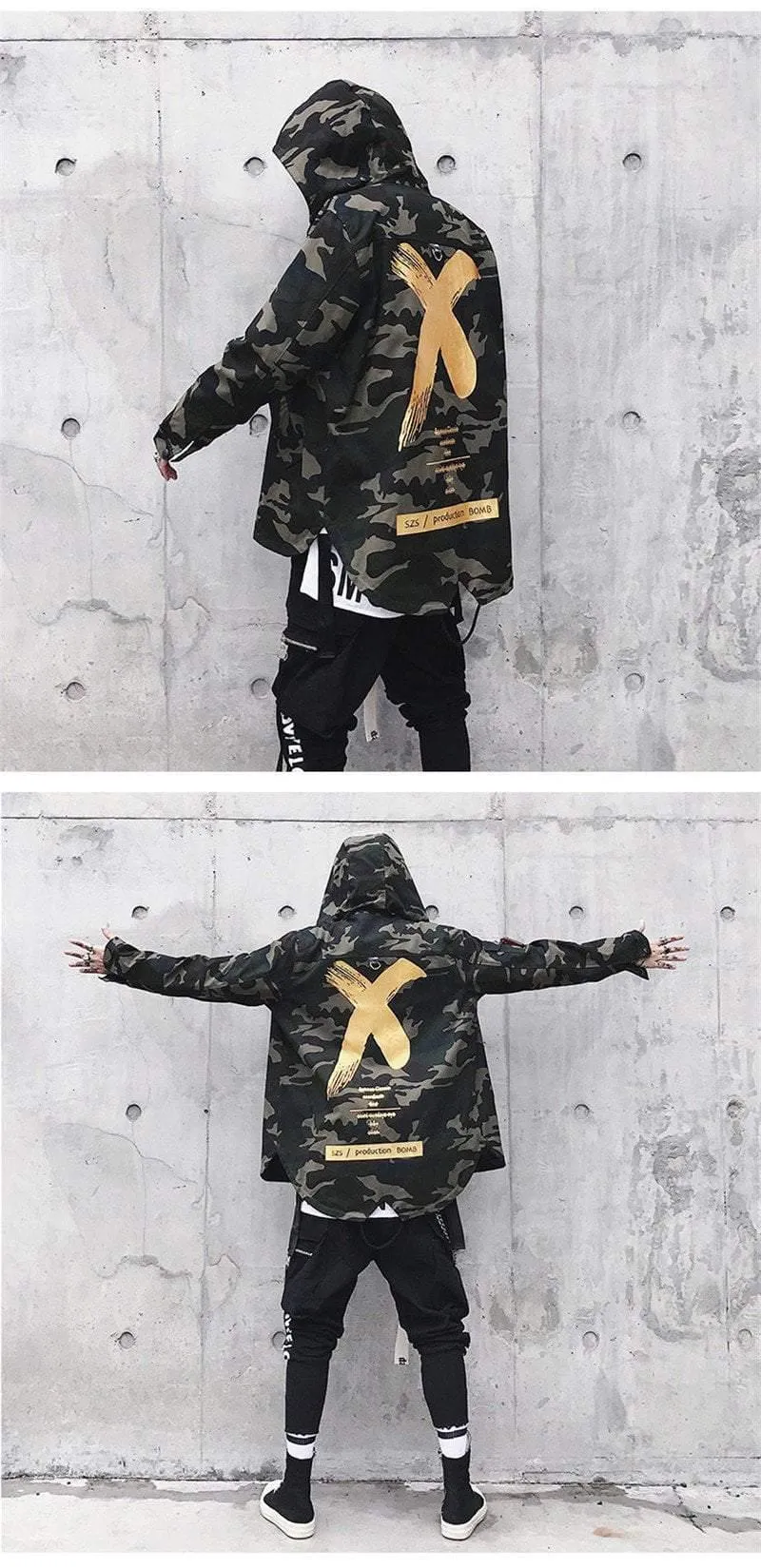 Patchwork Camouflage Männer Bomber Jacke Mantel Herbst Pilot Flug Biker Jacke Männer