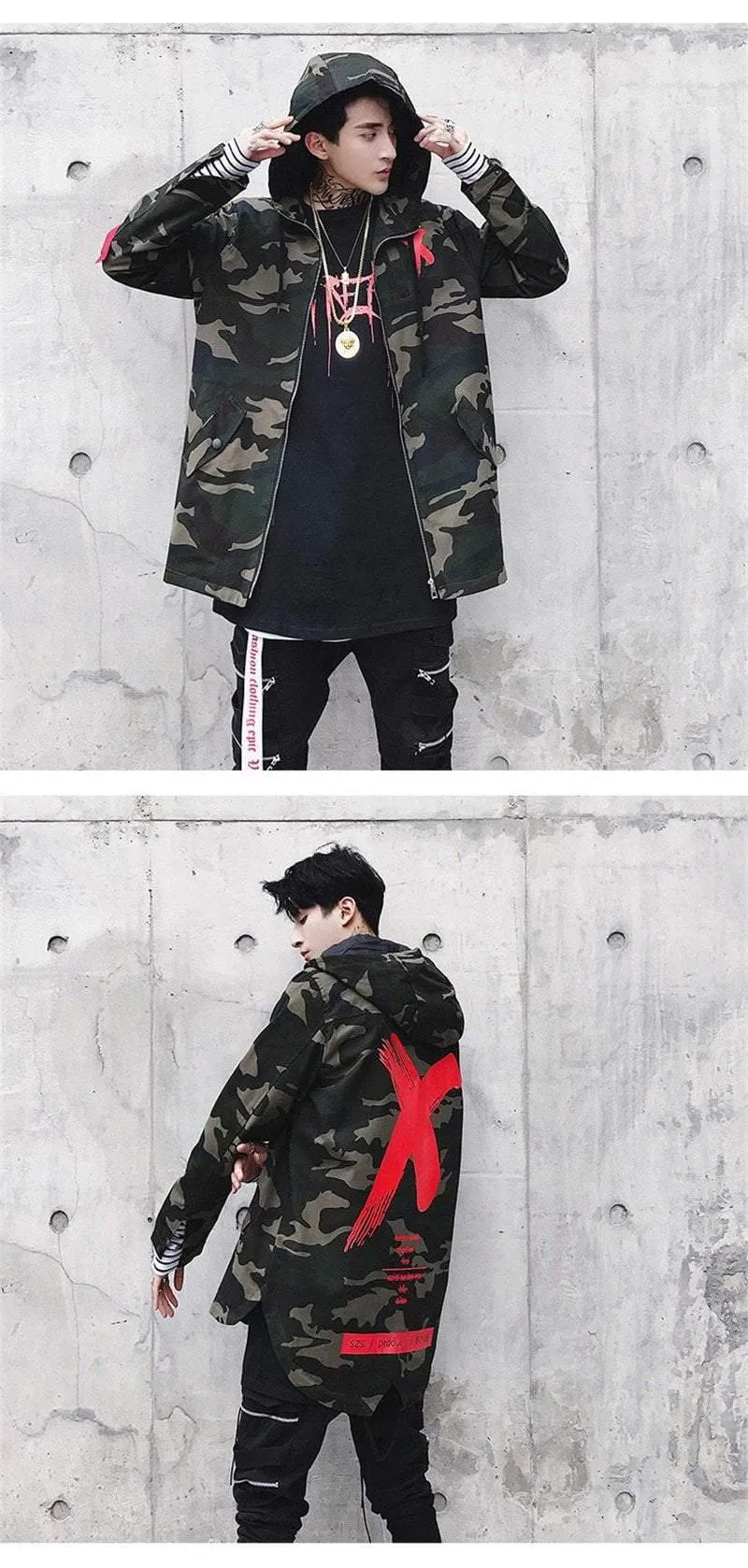Patchwork Camouflage Männer Bomber Jacke Mantel Herbst Pilot Flug Biker Jacke Männer