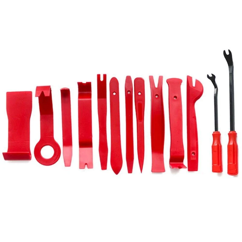 13 stücke Hebeln Demontage Werkzeug Auto Auto Audio Dash Tirm Panel Installer Dashboard Entfernung Öffnung Reparatur Tools Kit