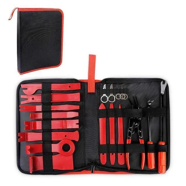 19 teile/satz Auto Auto Radio Panel Tür Clip-Panel Trim Dash Audio Removal Installer Pry Kit Reparatur Werkzeug Auto-Styling