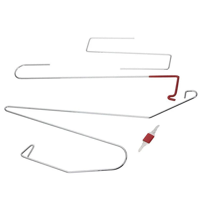 9-teiliges Auto-Reparatur-Hilfs-Wartungswerkzeug, Tür-Expander, Autotür-Wartungs-Sets (9 Tür-Werkzeuge und 1 Airbag)