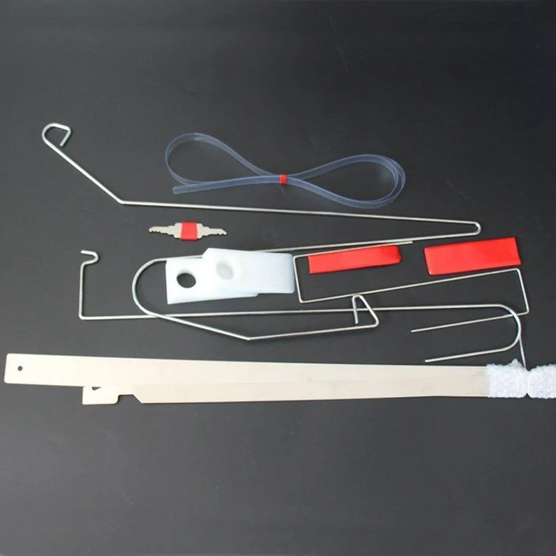 9-teiliges Auto-Reparatur-Hilfs-Wartungswerkzeug, Tür-Expander, Autotür-Wartungs-Sets (9 Tür-Werkzeuge und 1 Airbag)