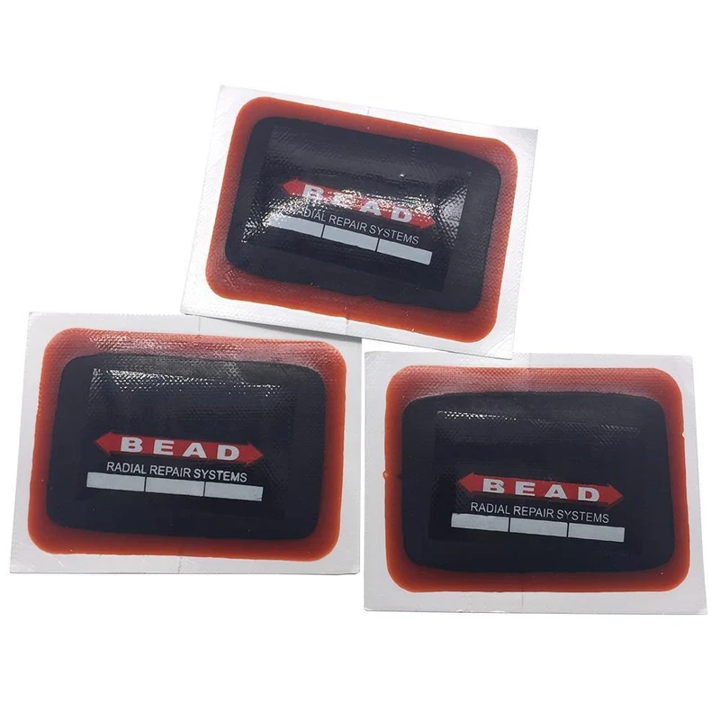 20pcs 50 * 70mm Auto Auto Fahrrad Reifen Pannenhilfe Patch Bike Schlauch Prick Service Tool Kits Reifen Gummi Pierce Patches