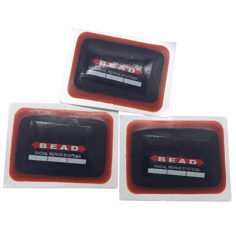 20pcs 50 * 70mm Auto Auto Fahrrad Reifen Pannenhilfe Patch Bike Schlauch Prick Service Tool Kits Reifen Gummi Pierce Patches