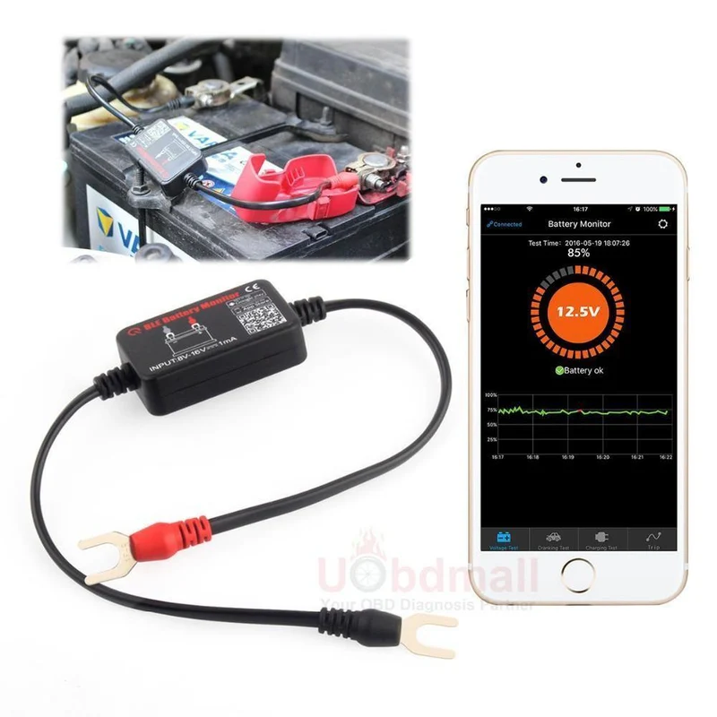 BM2 Auto Bluetooth Tester Batterie Auto 12v Ladegerät Automatische Ankurbeln Test für Android OBD2 IOS Analysator Diagnose Auto Werkzeug