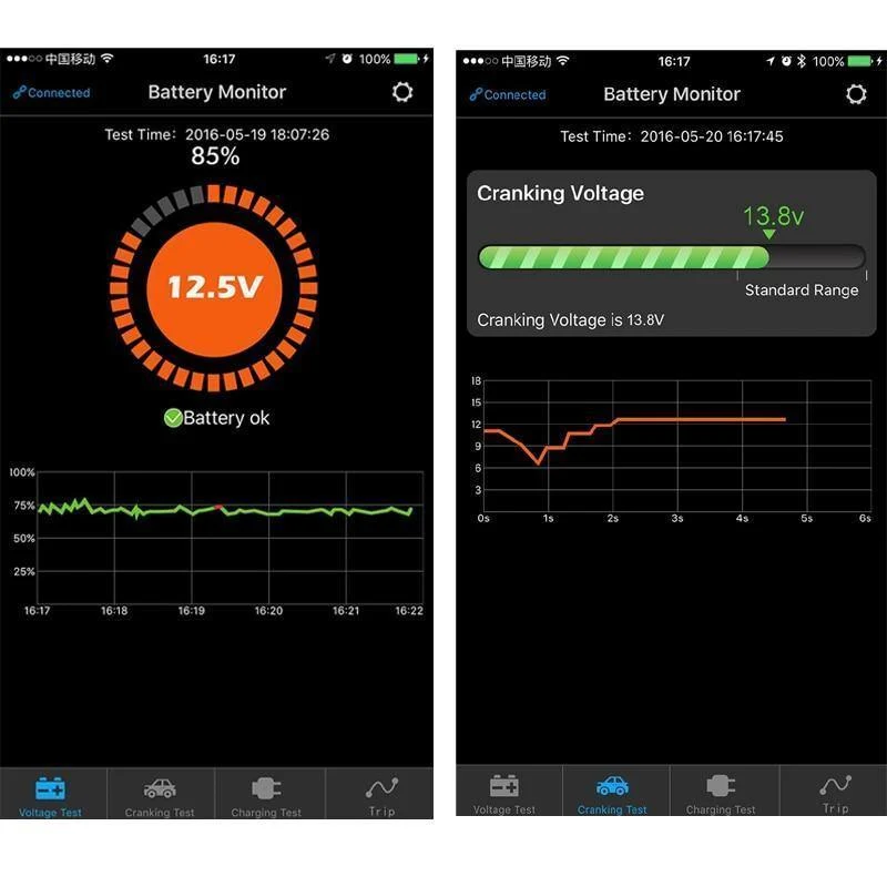 BM2 Auto Bluetooth Tester Batterie Auto 12v Ladegerät Automatische Ankurbeln Test für Android OBD2 IOS Analysator Diagnose Auto Werkzeug