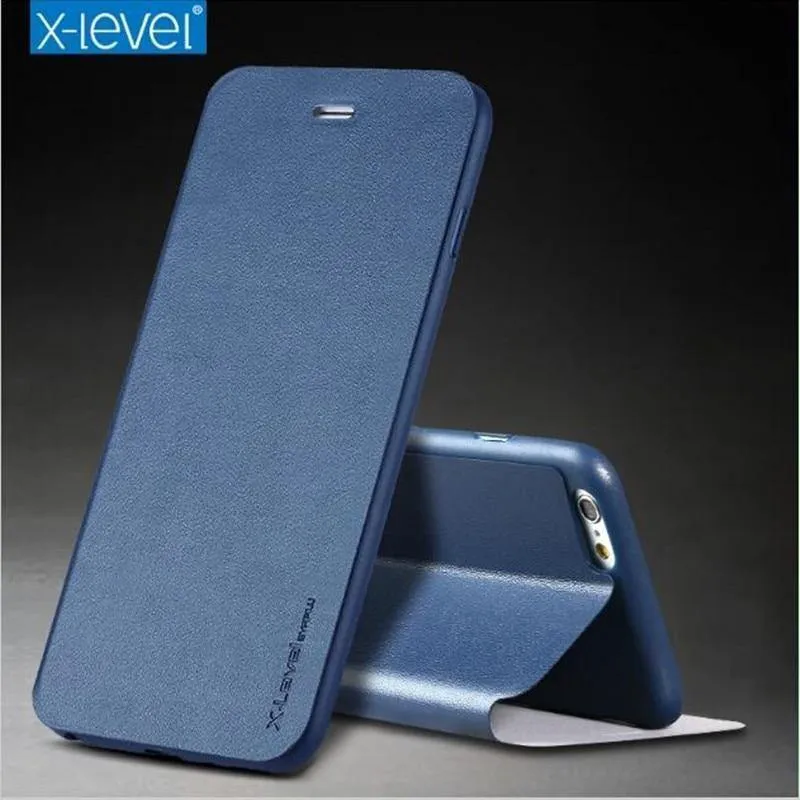 Leder Flip Handyhülle für iPhone 6 Hülle iPhone 8 7 Plus Ständer Halter Schutzhülle für iPhone X XS Max XR