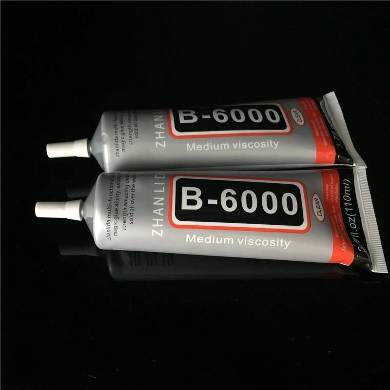 1 Pcs B-6000 Kleber 110ml Mehrzweck B6000 Klebstoff Strass Kristall Schmuck Handwerk Diy Touchscreen Handy Reparatur Glas