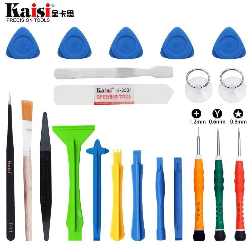 21 im 1-Handy-Reparatur-Tools-Kit Spudger Pry Öffnungs-Tool Demontage-Tools für iPhone X 8 7 6S 6 Plus-Handwerkzeugset