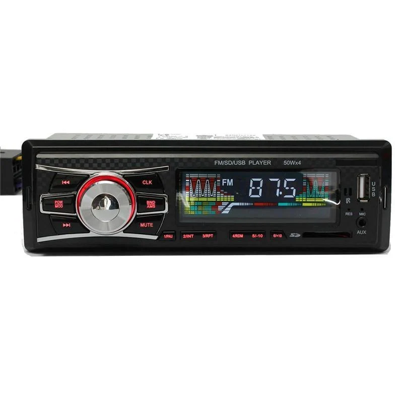 Auto Elektronik 12V Autoradio Audio Player 1 DIN Autoradio Kits Stereo FM Tuner AUX USB MP3 Player SD