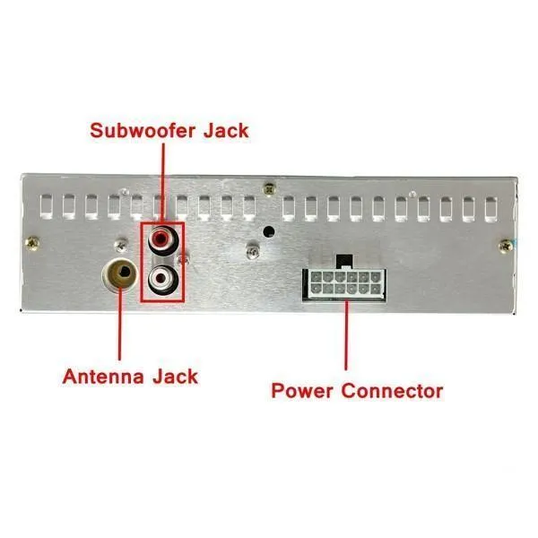 Auto Elektronik 12V Autoradio Audio Player 1 DIN Autoradio Kits Stereo FM Tuner AUX USB MP3 Player SD