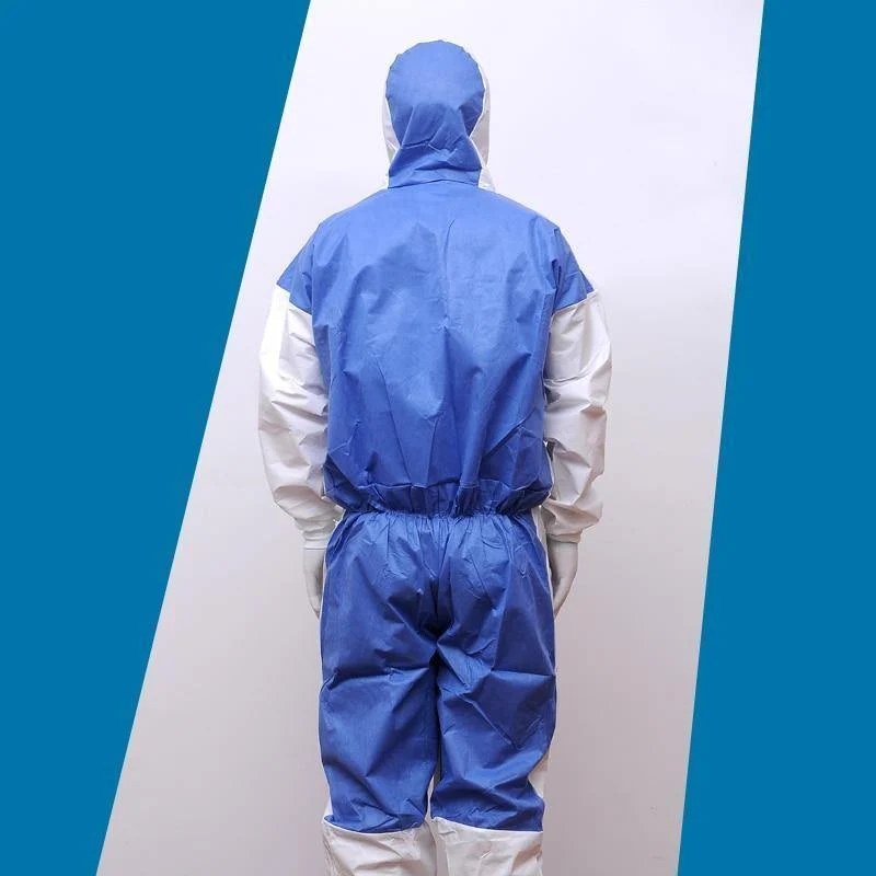 3M Männer Frauen Antistatischer Einwegoverall mit Kapuze Reinraumkleidung Staubdichte Arbeitskleidung Lackfabrikuniformen Overalls