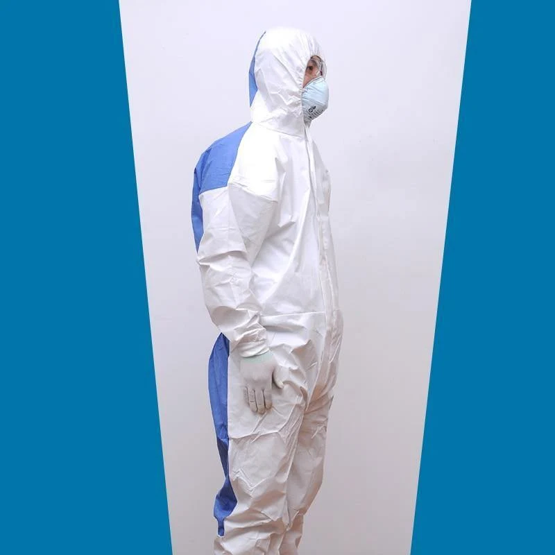 3M Männer Frauen Antistatischer Einwegoverall mit Kapuze Reinraumkleidung Staubdichte Arbeitskleidung Lackfabrikuniformen Overalls
