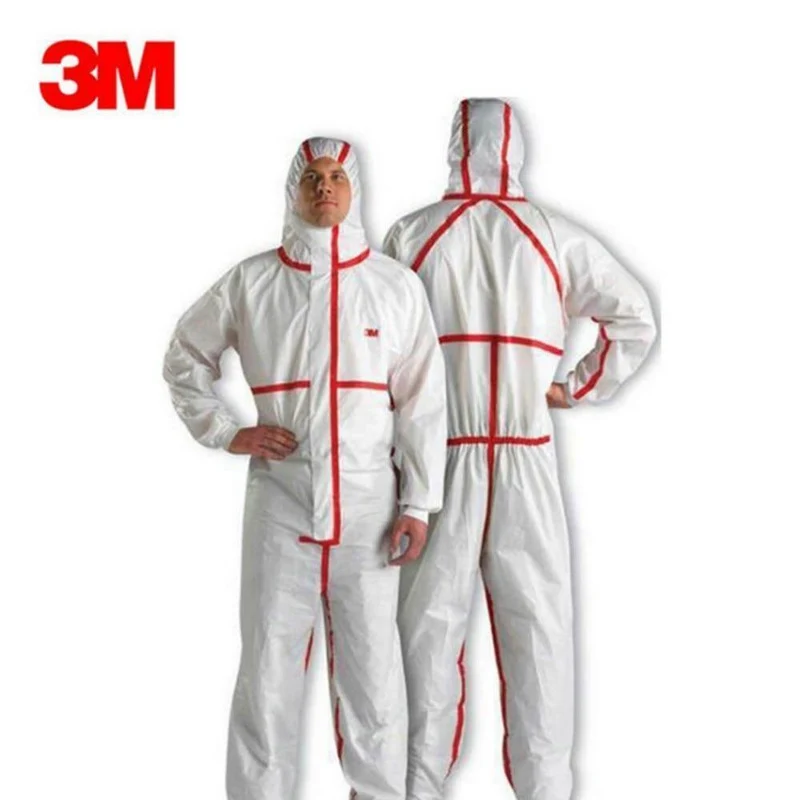 3M 4565 Sicherheitskleidung, Einweg-Chemikalienschutzoverall, Sicherheits- und Arbeitskleidung, medizinisch gegen Chemikalienspritzer, Schutzklasse