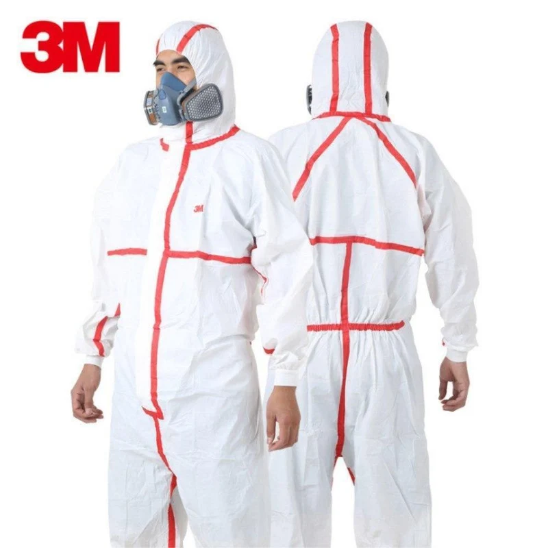 3M 4565 Sicherheitskleidung, Einweg-Chemikalienschutzoverall, Sicherheits- und Arbeitskleidung, medizinisch gegen Chemikalienspritzer, Schutzklasse
