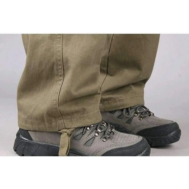 Tactical Military Fatigues Cargohose Herren Herren Baumwolle Lose Military Hose Hose Plus Size 40 Hellgrün