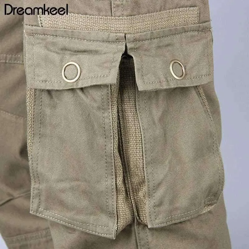 Tactical Military Fatigues Cargohose Herren Herren Baumwolle Lose Military Hose Hose Plus Size 40 Hellgrün