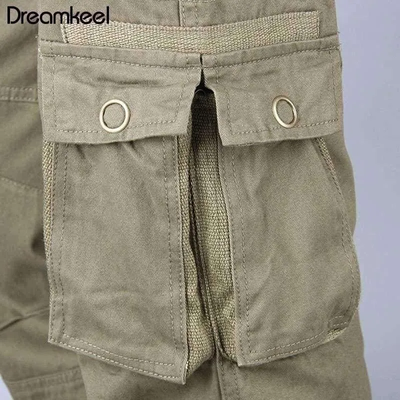 Tactical Military Fatigues Cargohose Herren Herren Baumwolle Lose Military Hose Hose Plus Size 40 Hellgrün