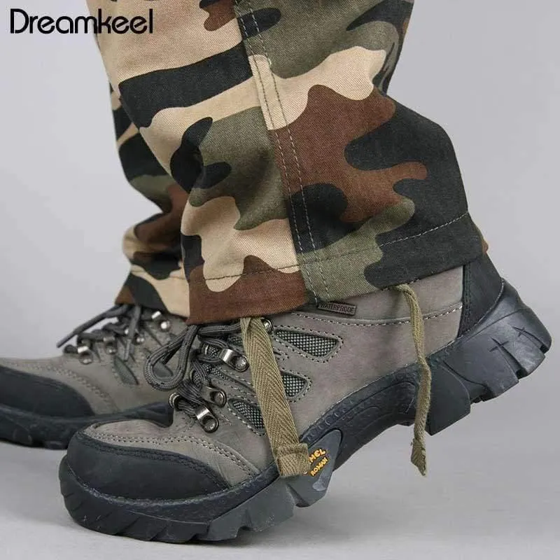 Kampf Multi-Taschen Casual Hosen Camouflage Military Cargo Pants Männer Outwear Overalls Armee taktische Hosen