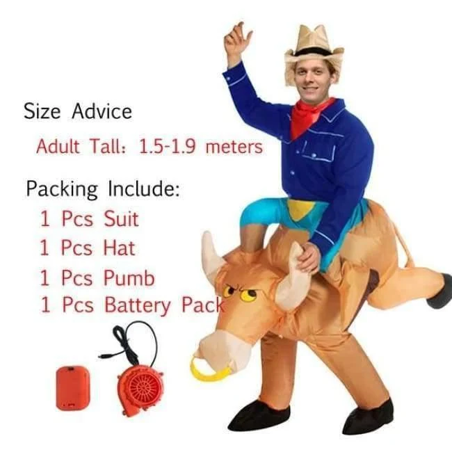 Halloween kostüm für frauen aufblasbare dinosaurier kostüme für erwachsene männer T-rex fancy dress kinder erwachsene Fan betrieben