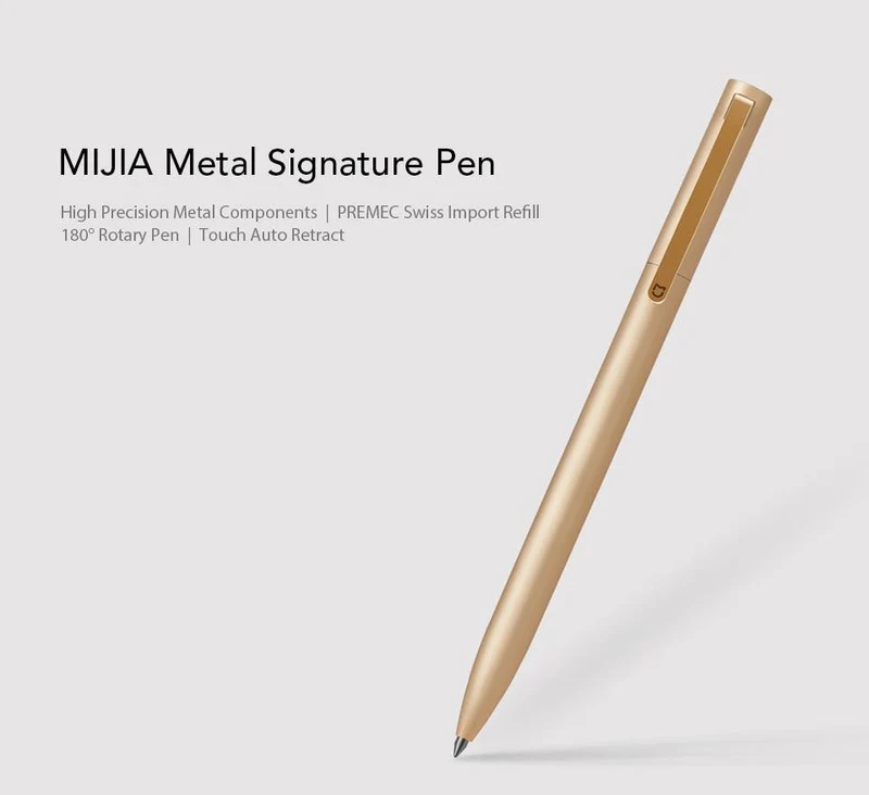 Metallstift PREMEC Smooth Switzerland Refill Alloy Griffe MiKuni Japan Black Ink 0.5mm Pens
