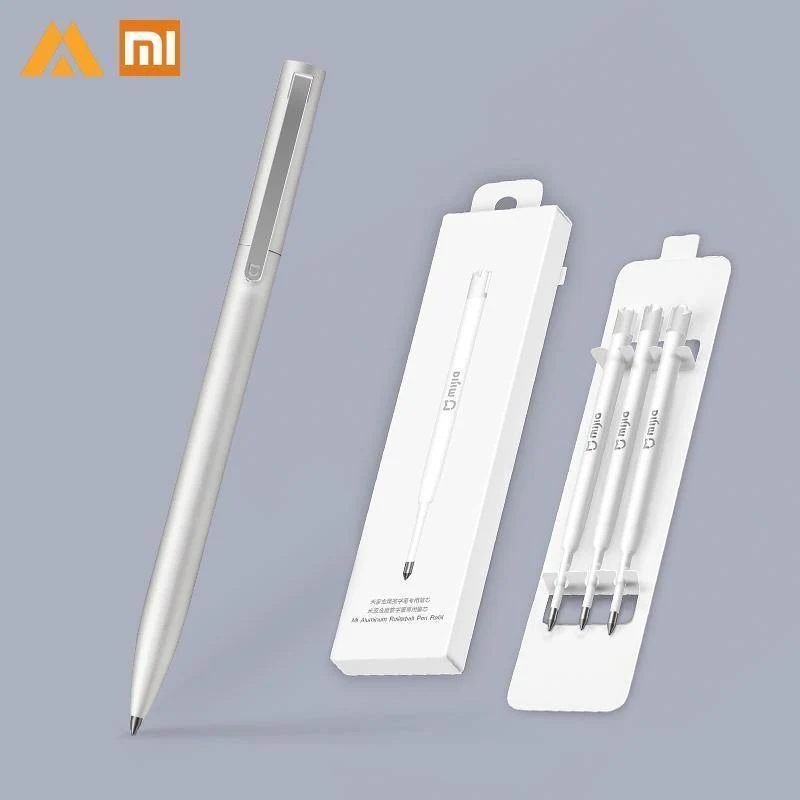 Metallstift PREMEC Smooth Switzerland Refill Alloy Griffe MiKuni Japan Black Ink 0.5mm Pens