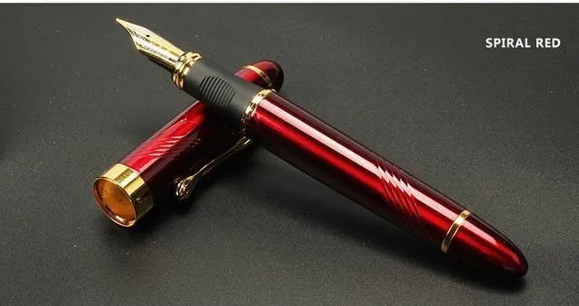 Füllfederhalter Vollmetall Golden Clip Luxus-Stifte Jinhao 450 Caneta Stationery Office