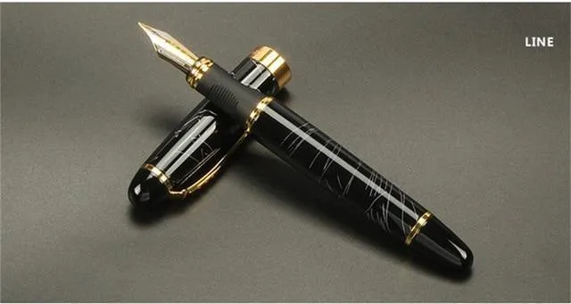 Füllfederhalter Vollmetall Golden Clip Luxus-Stifte Jinhao 450 Caneta Stationery Office