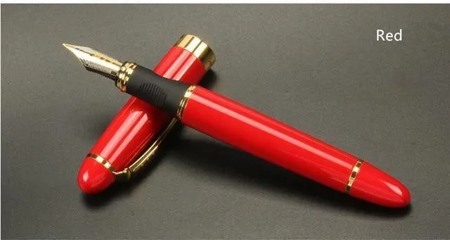 Füllfederhalter Vollmetall Golden Clip Luxus-Stifte Jinhao 450 Caneta Stationery Office