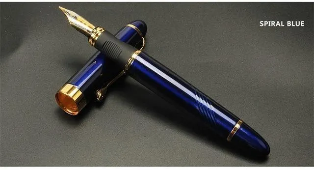 Füllfederhalter Vollmetall Golden Clip Luxus-Stifte Jinhao 450 Caneta Stationery Office