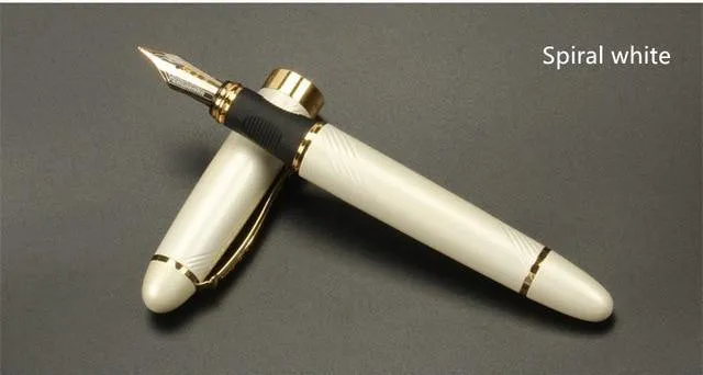 Füllfederhalter Vollmetall Golden Clip Luxus-Stifte Jinhao 450 Caneta Stationery Office