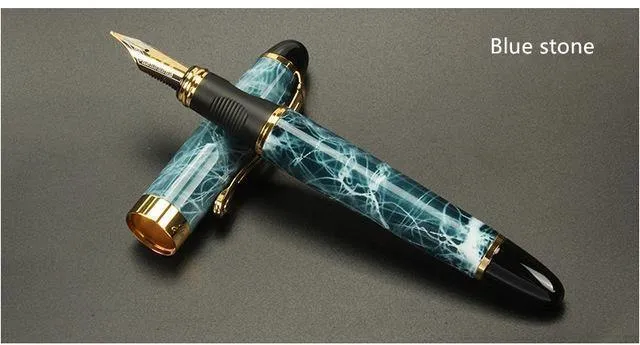 Füllfederhalter Vollmetall Golden Clip Luxus-Stifte Jinhao 450 Caneta Stationery Office