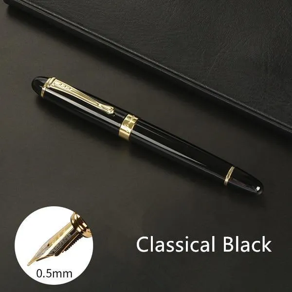 Füllfederhalter Vollmetall Golden Clip Luxus-Stifte Jinhao 450 Caneta Stationery Office