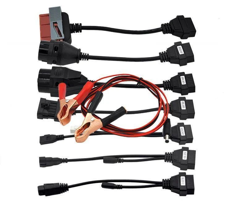 LKW-Kabel, kompletter Satz, 8 Stück, für CDP TCS Pro Plus / Multidiag Pro / MVD, OBDII-Diagnosetool, OBD 2-Scanner, LKW-Kabel