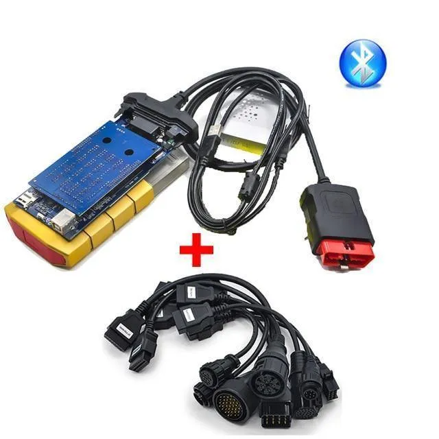 LKW-Kabel, kompletter Satz, 8 Stück, für CDP TCS Pro Plus / Multidiag Pro / MVD, OBDII-Diagnosetool, OBD 2-Scanner, LKW-Kabel