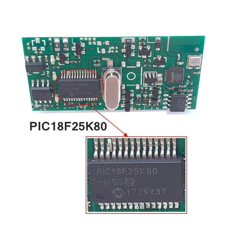 V1.5 PIC18F25K80 ELM327 Bluetooth V1.5 OBD2 Autodiagnosetool ELM 327 V1.5 Funktioniert auf Android/Symbian
