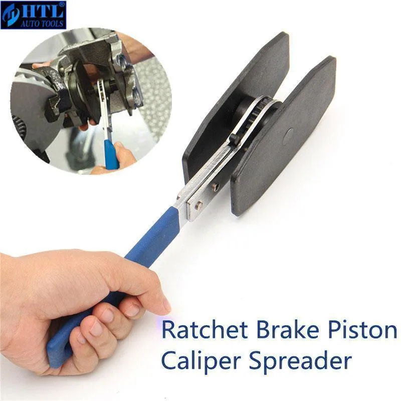 270mm Auto Ratsche Bremskolben Bremssattel Spreizer Werkzeug Edelstahl Bremssattel Drücken Sie einzelne Doppelviererkolben Install Tool