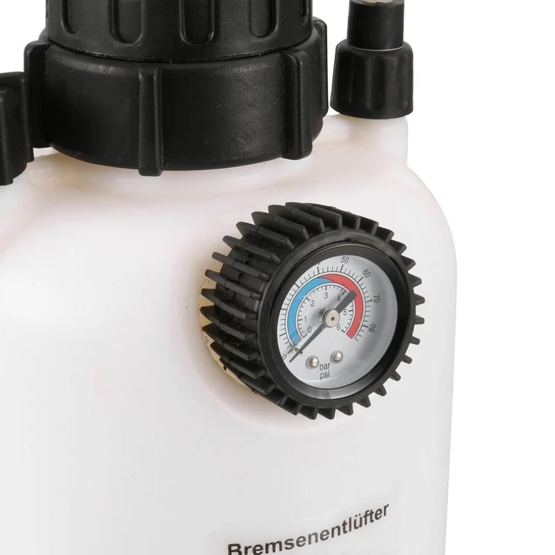 90 bis 120 PSI Eintopf-Druckluftbremsentlüftungs-Flüssigkeitswechsel-Kit Auto Auto Druckluftbetriebene Druckluftbrems-Vakuum-Werkzeug Fahrzeugausrüstung