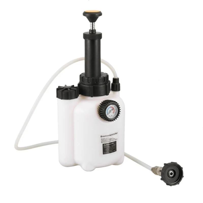 90 bis 120 PSI Eintopf-Druckluftbremsentlüftungs-Flüssigkeitswechsel-Kit Auto Auto Druckluftbetriebene Druckluftbrems-Vakuum-Werkzeug Fahrzeugausrüstung