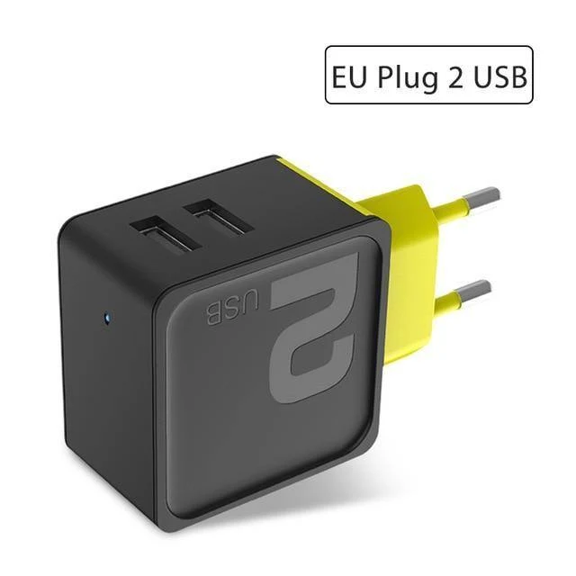 USB Wand Telefon Ladegerät 5V 2.4 A 4A Schnelle Reise Adapter Für iPhone Samsung EU Stecker Telefon Dual USB Ladegerät
