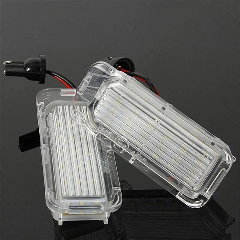 2Pcs 12V LED Kennzeichenbeleuchtung Kennzeichenbeleuchtung Lampe Für Ford / Fiesta / Focus / Kuga / C-MAX / Mondeo / Galaxy / Grand Autolicht