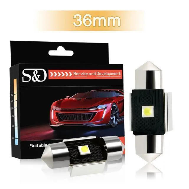 2 Stücke C5W Led-lampen Canbus Girlandenlicht 31mm 36mm 39mm 41mm 6500 Karat Weiß Auto Dome Lampe Kennzeichen Auto Lichter D020