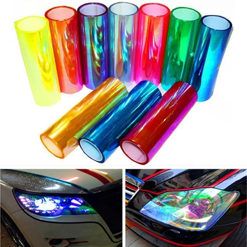 30*150cm Scheinwerfer Film Aufkleber Auto Licht Aufkleber Chamäleon Vinyl Auto Film Aufkleber Aufkleber für Scheinwerfer & Rücklicht