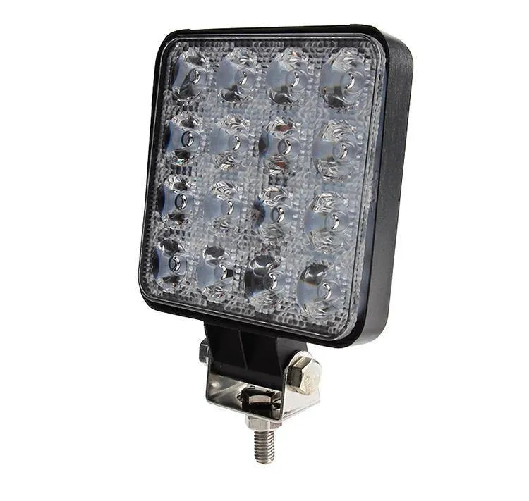 Auto Arbeit LED Lichtleiste 27W 51W 48W Auto Licht Spot Strahl 12v 24v Led Für Jeep ATV UAZ SUV 4WD 4x4 Lkw Traktor Offroad Scheinwerfer