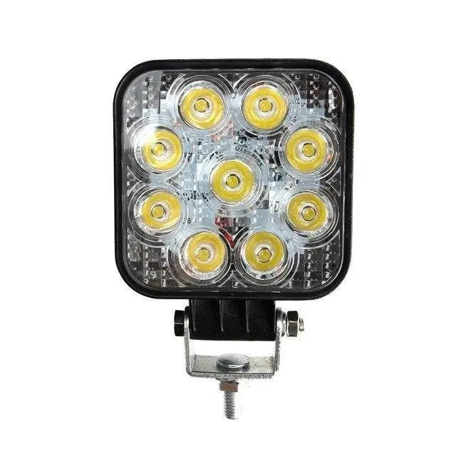 Auto Arbeit LED Lichtleiste 27W 51W 48W Auto Licht Spot Strahl 12v 24v Led Für Jeep ATV UAZ SUV 4WD 4x4 Lkw Traktor Offroad Scheinwerfer
