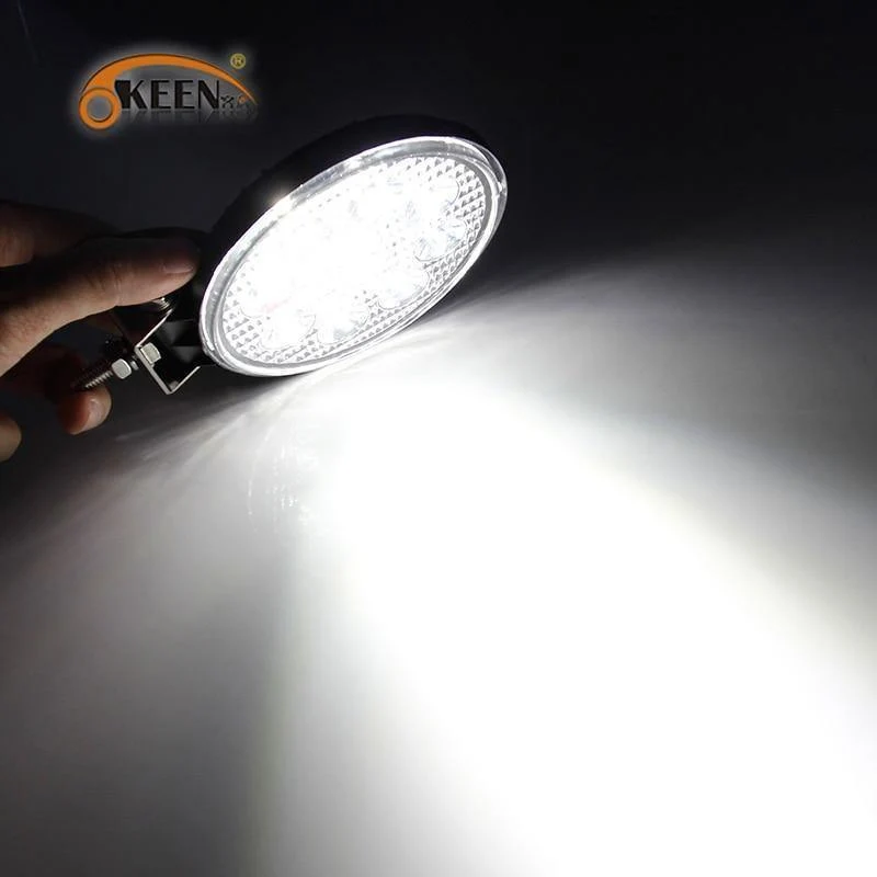 Auto Arbeit LED Lichtleiste 27W 51W 48W Auto Licht Spot Strahl 12v 24v Led Für Jeep ATV UAZ SUV 4WD 4x4 Lkw Traktor Offroad Scheinwerfer
